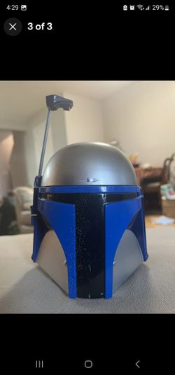 New Disney Parks Star Wars JANGO FETT Sipper Helmet Stein Cup Mug Drink Holder