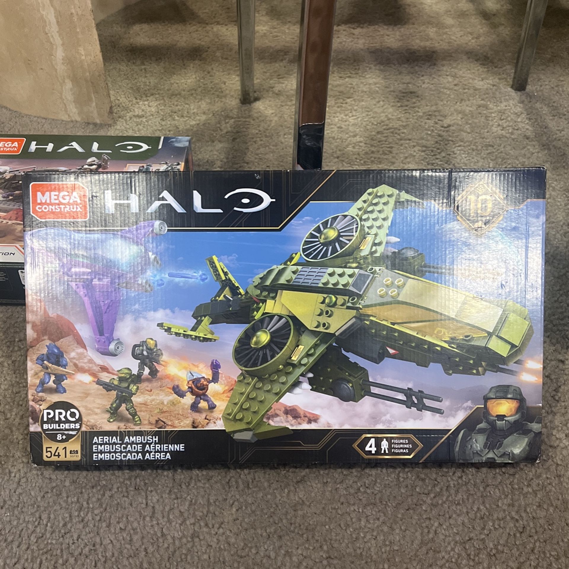 HALO MEGA CONSTRUX AERIAL AMBUSH 2019 10TH ANNIVERSARY *NEW & SEALED* BANSHEE