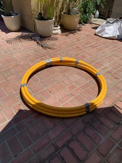 HOME-FLEX Underground Yellow Polyethylene Gas Pipe 1.25(1 1/4)