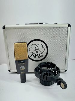 AKG C414 XLII Large-Diaphragm Condenser Microphone w/ Case! (WMP021855)