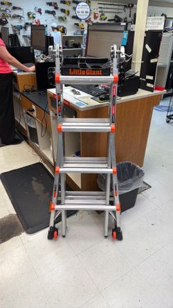Ratchet Little Giant Ladder