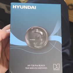 Hyundai HY-T26 Pro Black True Wireless Bluetooth In-Ear Earbuds Touch Control