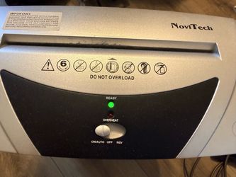 Novitel 6 sheet shredder