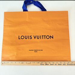 Authentic Louis Vuitton Original Bag Gift Box 18.75x15.25x4.75”