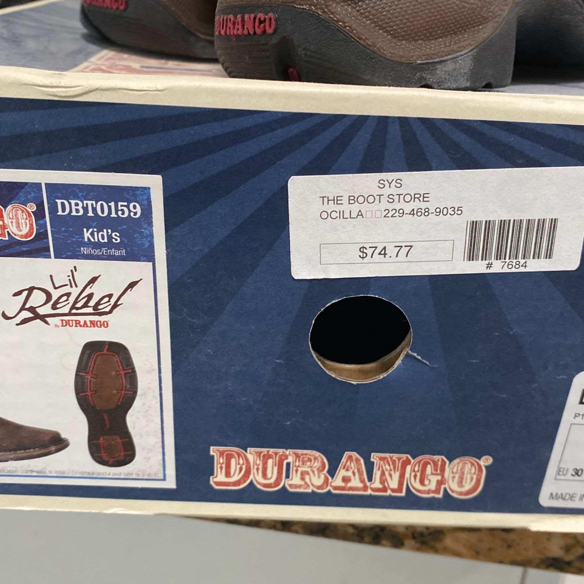 Botas De Niño
