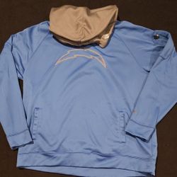 Los Angeles Chargers Mens Shadow Tech  Pullover Hoodie Sweatshirt Size XXL