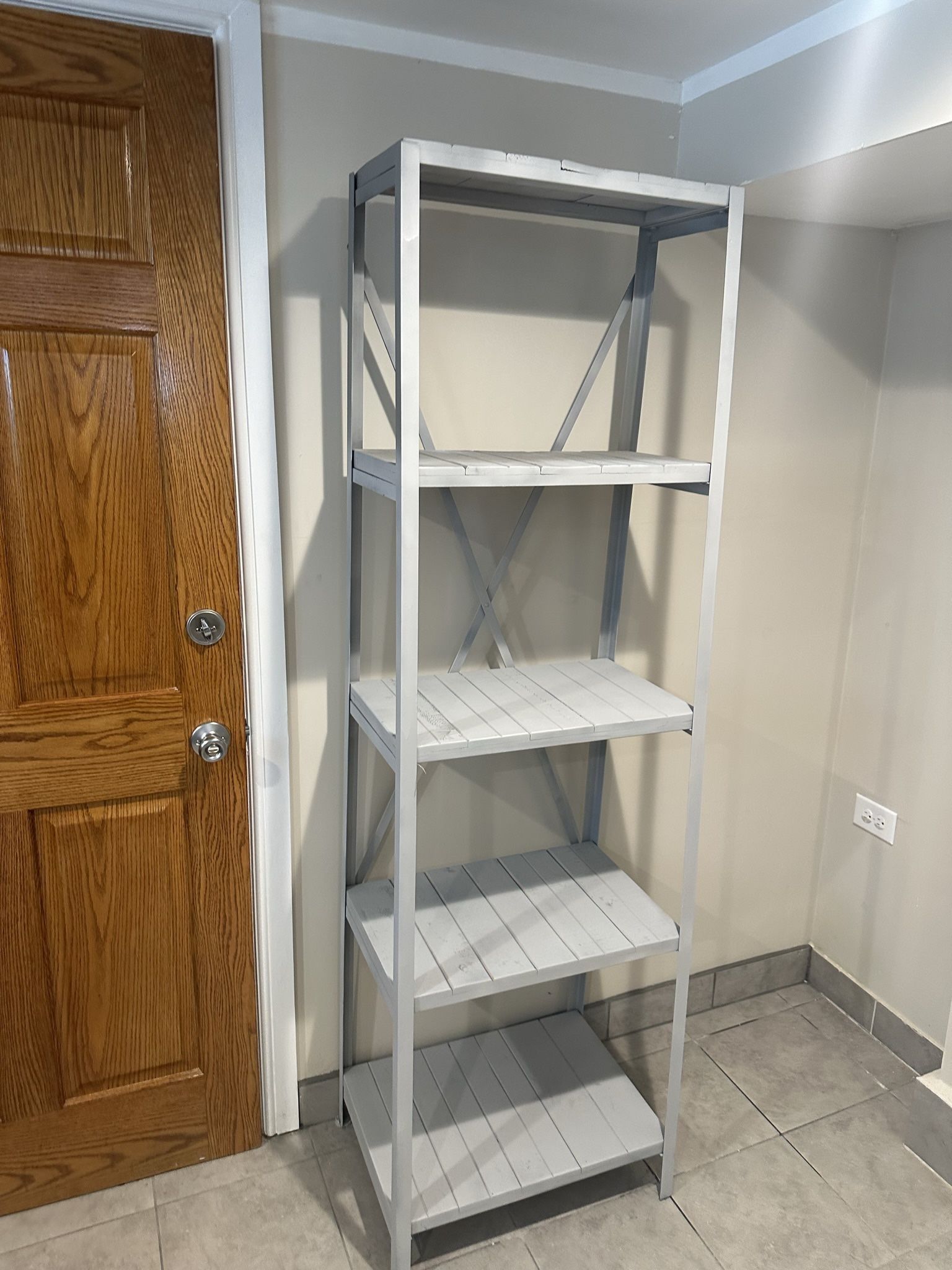Metal - Wood Shelves