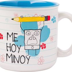 Silver Buffalo Spongebob Squarepants Frankendoodle Doodlebob with Pencil Me Hoy Minoy Ceramic Camper 
