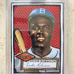 Jackie Robinson 2020 Topps Project Art By Joshua Vides (Sealed W/Original Box)