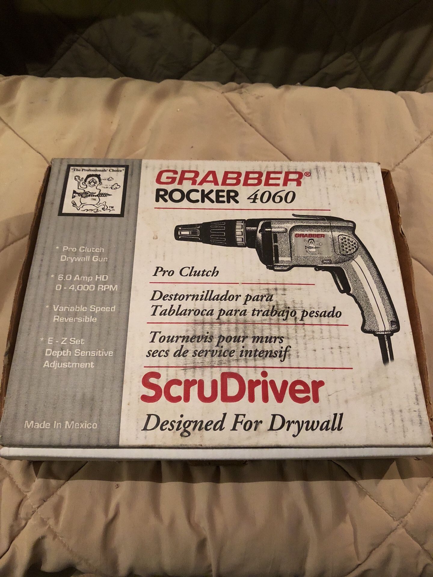 Grabber drywall driver