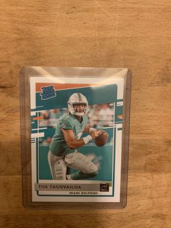 Tua Tagovailoa Rookie Card