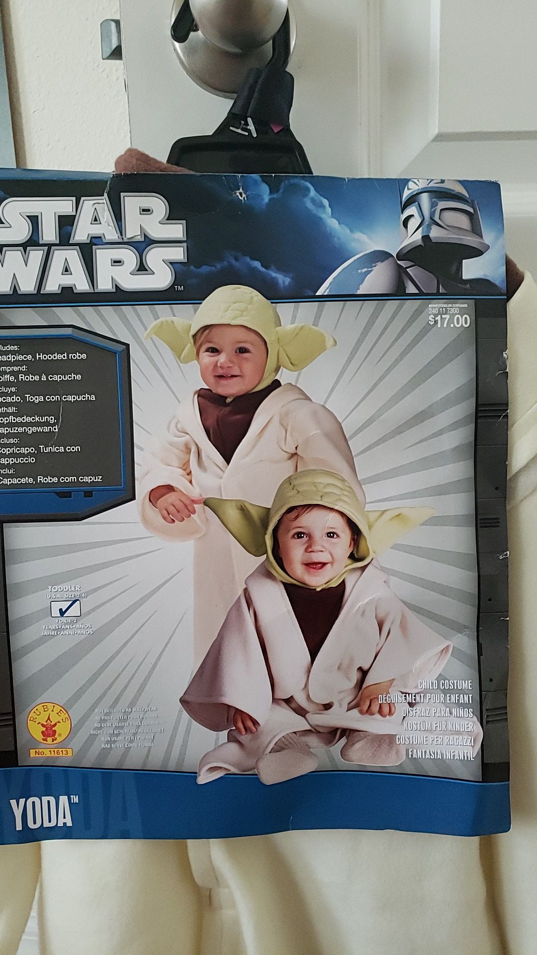 Yoda kids costume