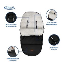 Graco Deluxe Stroller Footmuff Sleeping Bag