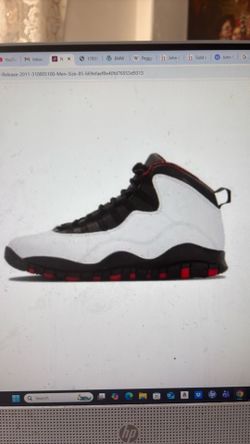 Nike Air Jordan 10 Retro Chicago First Release 2010  310805 100