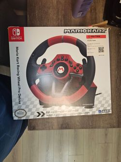 HORI Mario Kart Racing Wheel Pro Deluxe Nintendo Switch