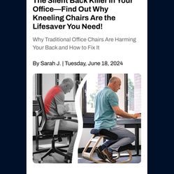 Posture Rocking Chair