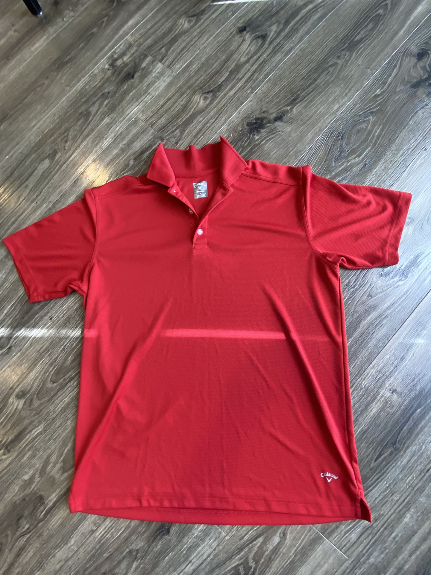 Red Callaway golf polo shirt #golfwear