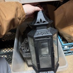 Large Candle Holder Lanterns