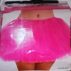 Women's Hot Pink Halloween Tutu Skirt 