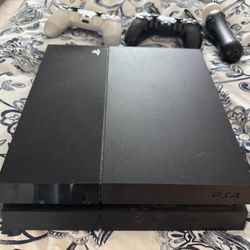 PS4 w/ controllers