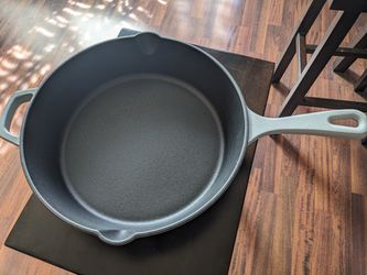 Cuisinart Grey Matte Cast Iron Cookware