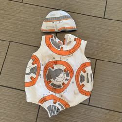 BB8 Costume 3-4T