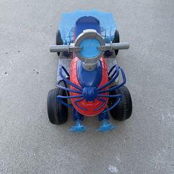 Spider-Man motorcycle for kids