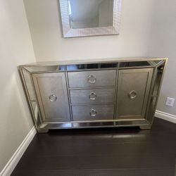 Z Gallerie Mirrored Sideboard / Buffet