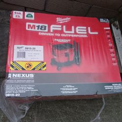 Milwaukee M18 vacuum.