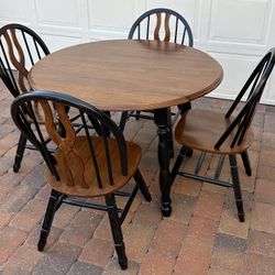 Table & Four Chairs