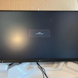 27 Inch LG UltraGear Monitor Only 