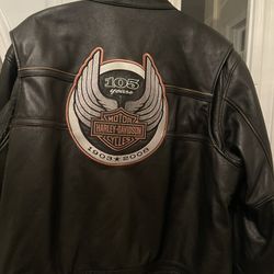 HD Men 2X Leather Jacket