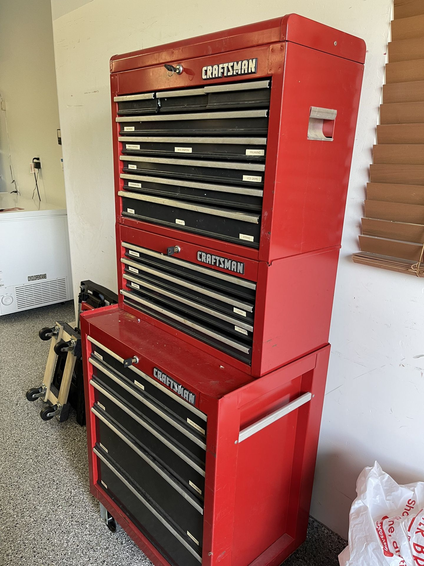 Craftsman Three Tier Tool Box for Sale in Poway, CA - OfferUp