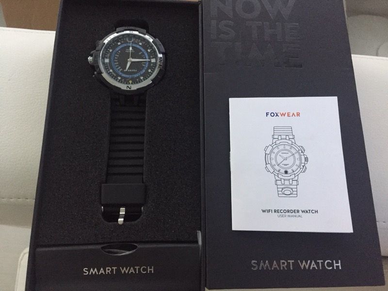 Smart watch Fox Wear with camera sell as is