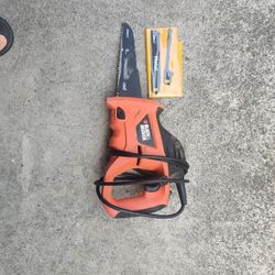 Black and Decker Power Saw Corded