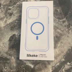 Mkeke For IPhone 14 Pro Max Case Clear Magnetic Version