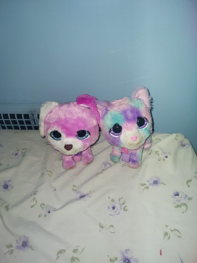 Cute  Kitty Toy And Cute  Little Puppy  Toys For Kids 
