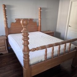 Queen Size Bedroom Set (Mattress Not Included)