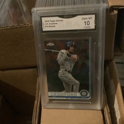 2019 Topps Chrome Jp Crawford #15 Rookie Gem Mt 10