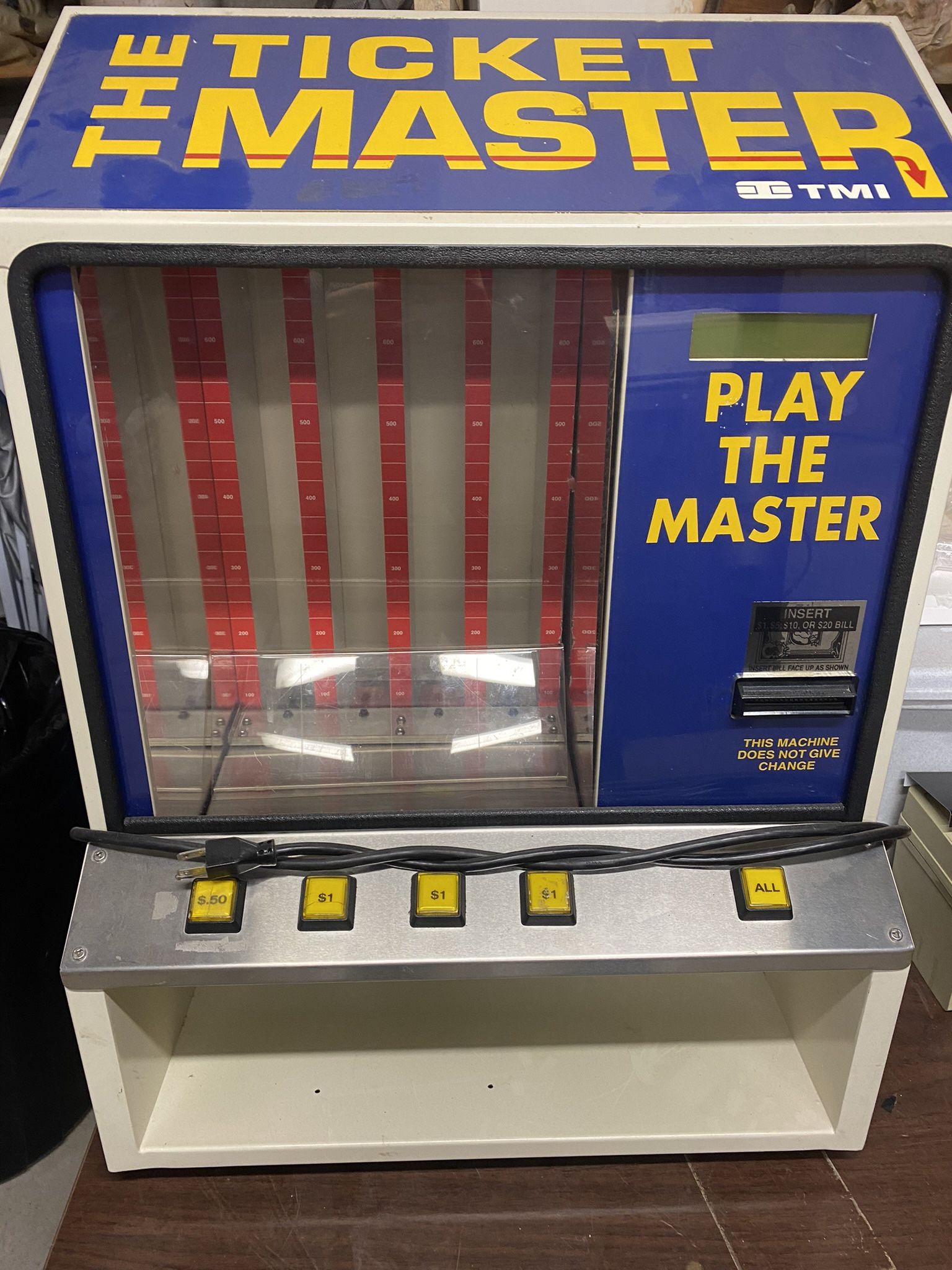 Pull Tab Dispensing Machine