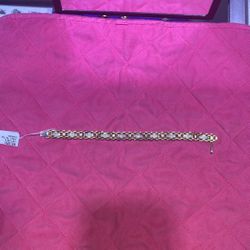 10KT Gold Diamond Bracelet