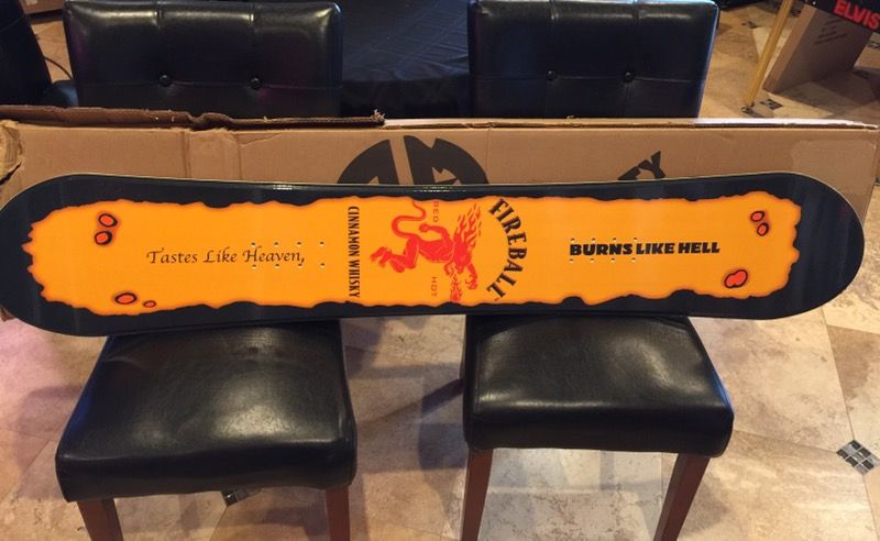 Fireball Snowboard by Humanity Monson Snowboards
