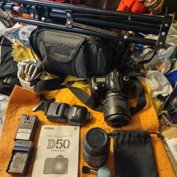 Nikon D50 With Accessories Read Full Description