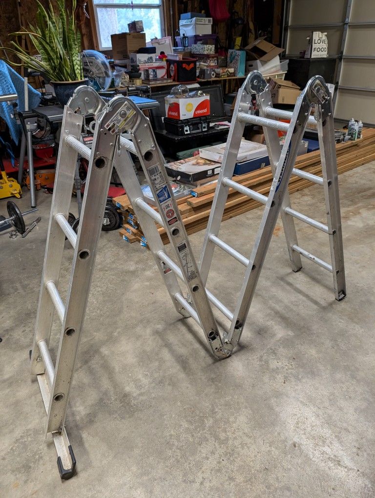 Werner 16' Folding Ladder. "SOLD"