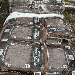 Brown Premium Mulch - Bag