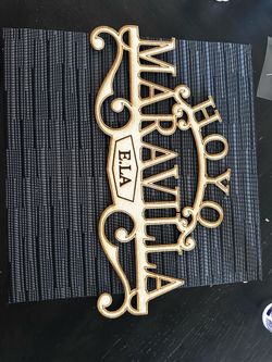Car club or family plaque decoration
