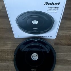 Like New Roomba 675 Robot Vacuum – Used Only 1-2 Times – Complete Box – $79
