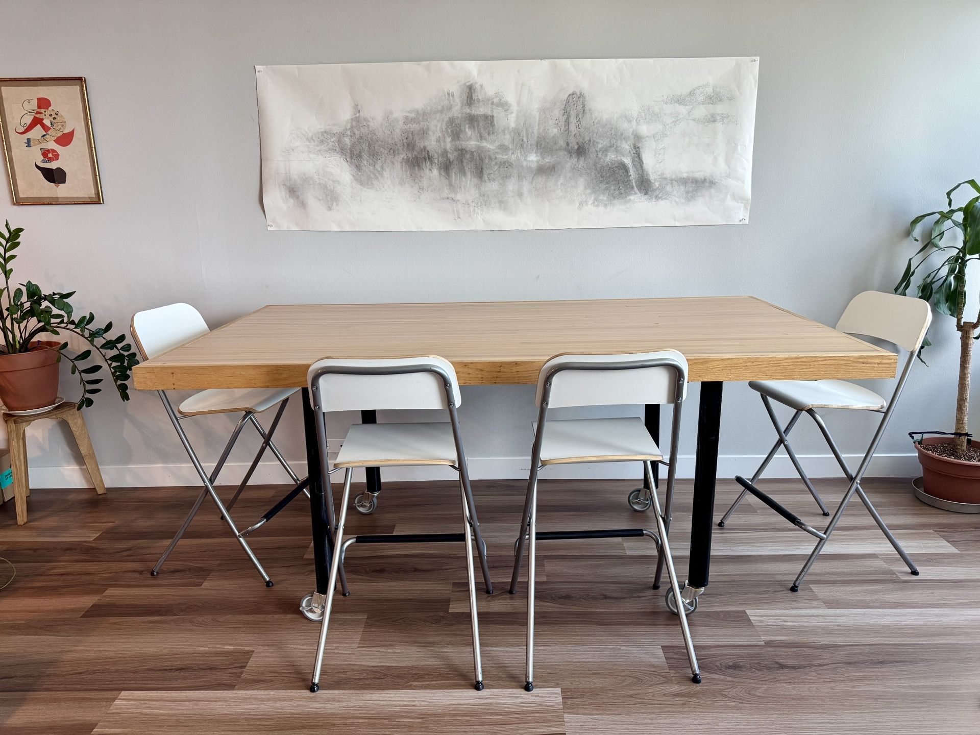 Dining Table or Desk - Repurposed Bowling Alley