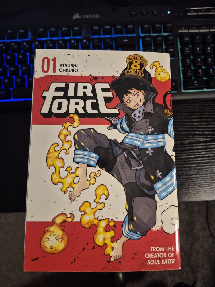 Fire Force Manga Volumes 1-10 English