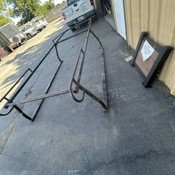 8 Foot Lumber Rack And Tool Boxes With Keys